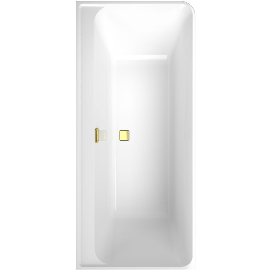 Ligbad Collaro wandm. hoek Li. Gold UBA180COR9CL00VJ01