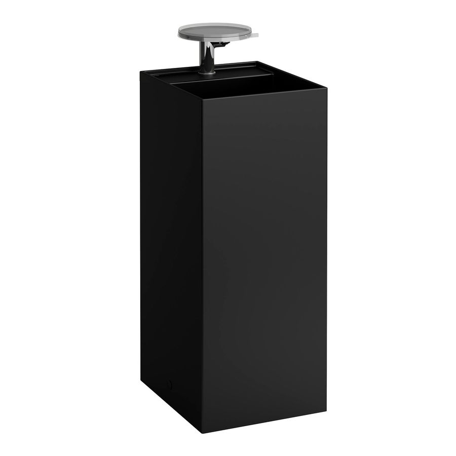 Vloerstaandeaand Wastafel 38X44 mat zwart