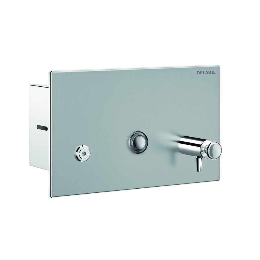 Zeepverdeler 1L inbouw RVS 304 mat gepolijst (ex 0013200000)