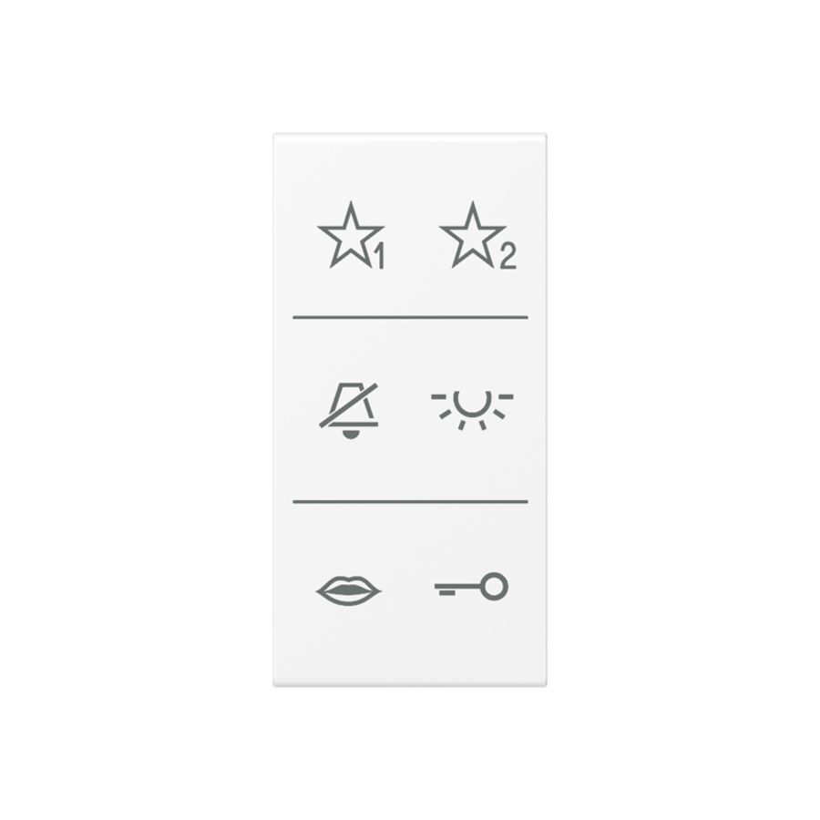 Audio designcover A/AS, sneeuwwit mat