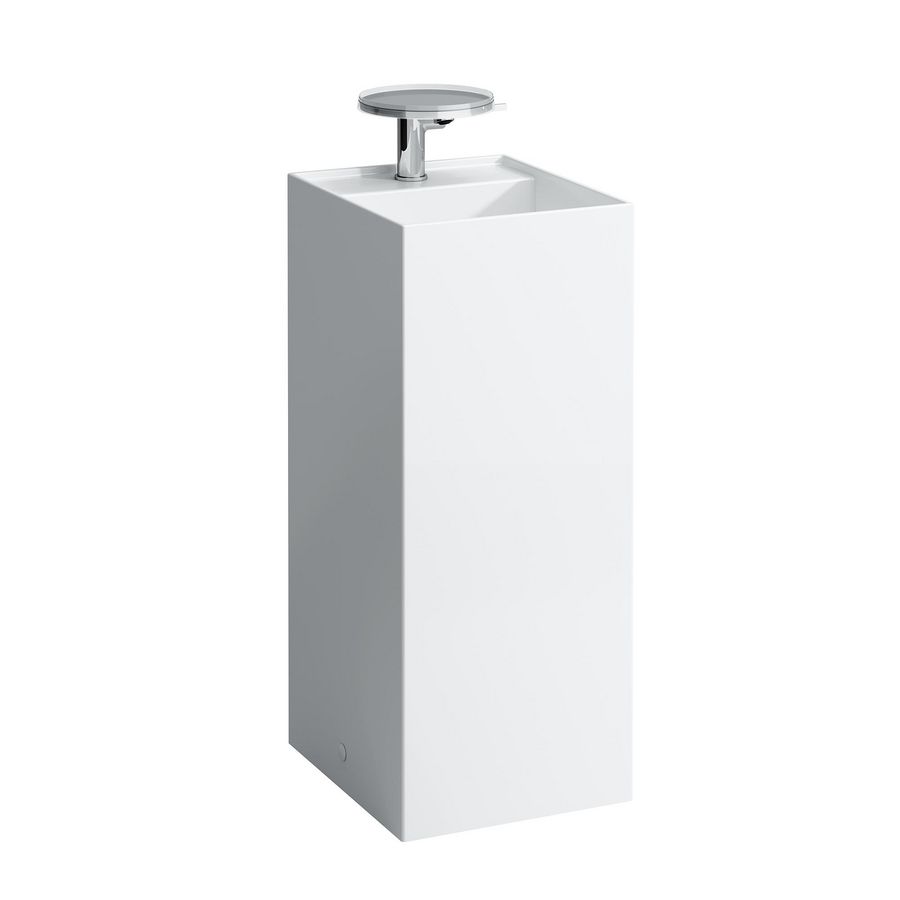 Vloerstaande vrijstaande Wastafel 38X44 Lcc wit H8113314008151