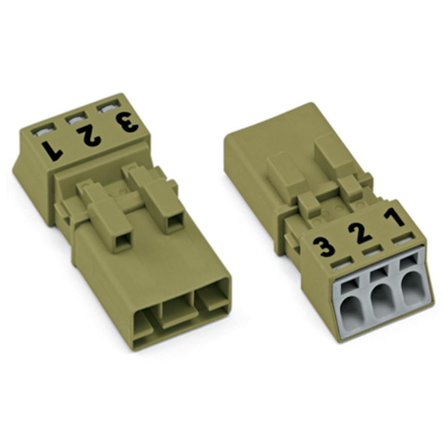 Male 3-polig Cod. B 890-273 VVE=50