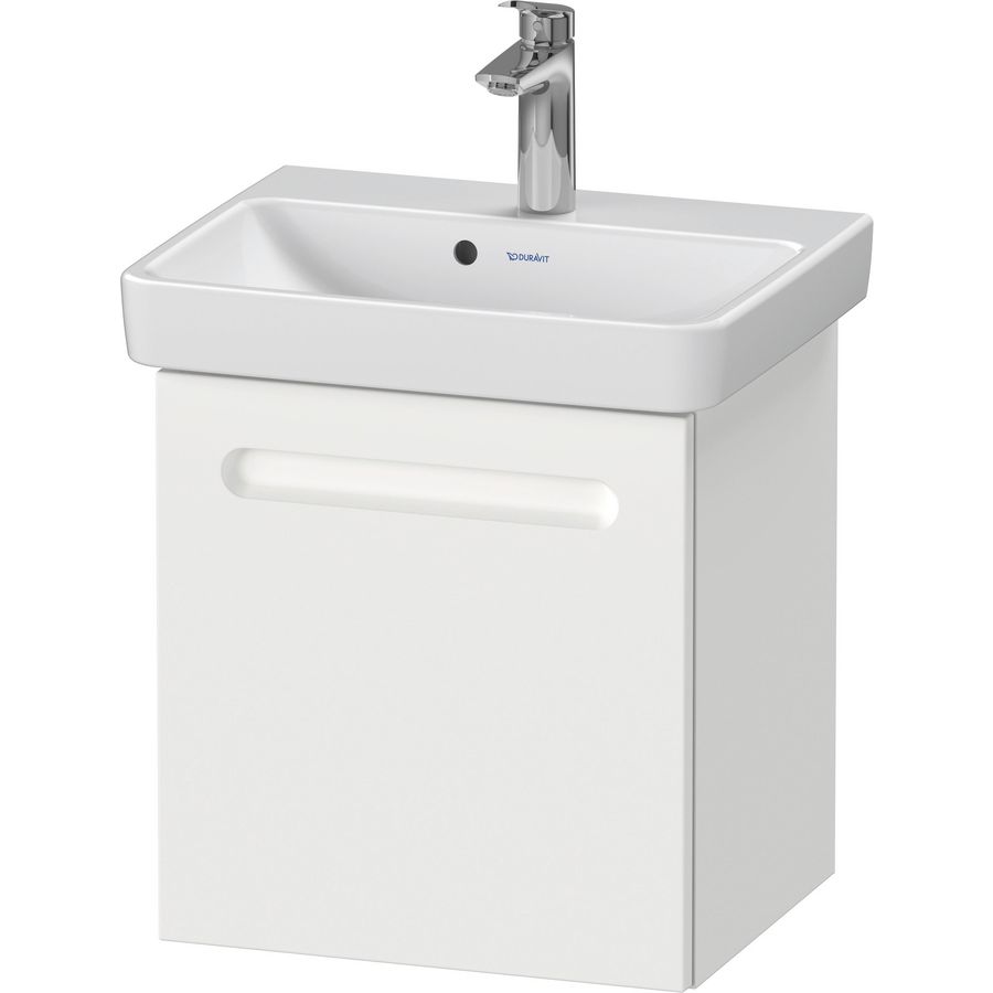 No.1 Wastafelonderb hang wit Mat 440x386x478mm deuraansl.RE