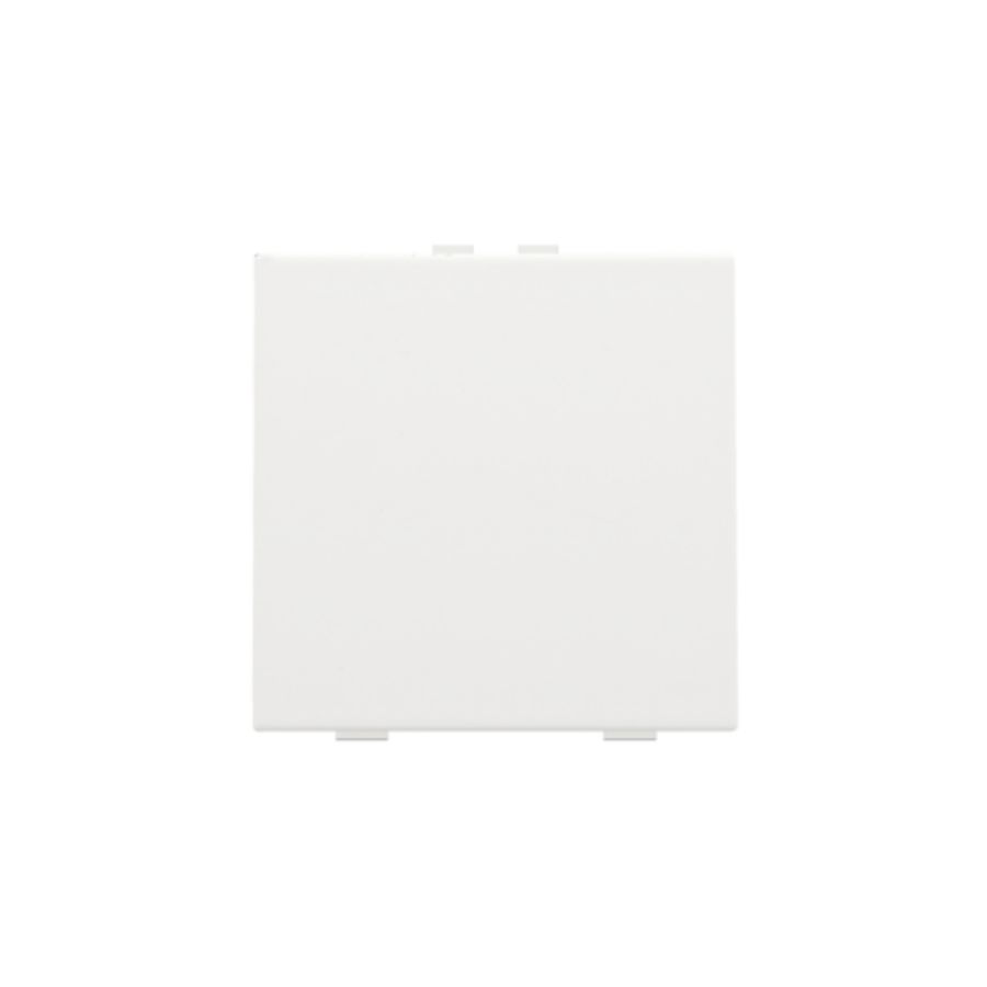 Enkelv. drukknop Home Control white coated