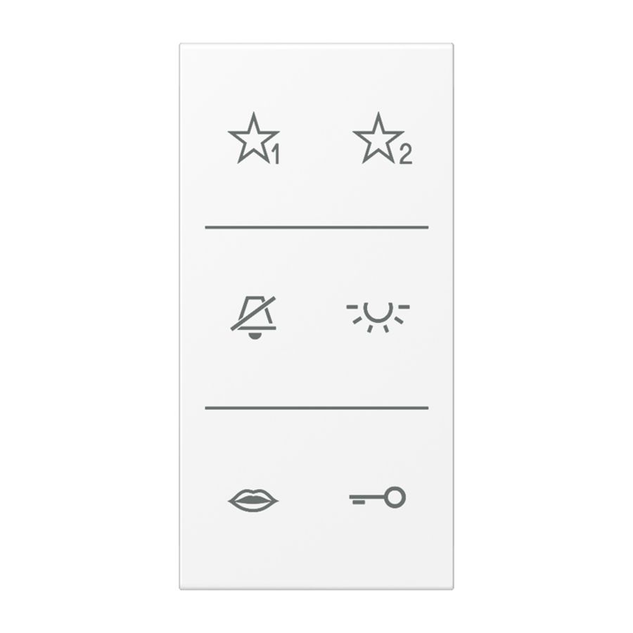 Audio designcover LS, sneeuwwit mat