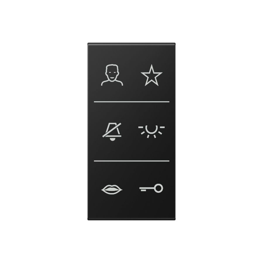 Video designcover A/AS grafietzwart mat