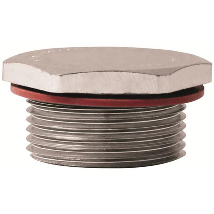 Plug Hexagonal+O-ring ATEX EXD mess. M50 metaalkeur VVE=50