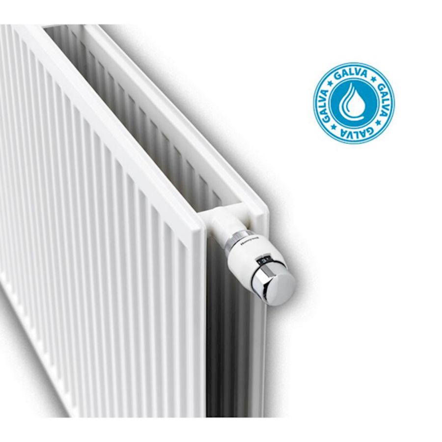 Paneelradiator Hygiene ECO Galva 900-20-800 1166W (gegalvaniseerde onderlaag)