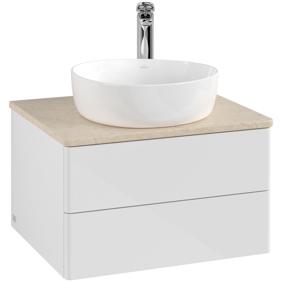 Wastafelonderkast Antao 600x360x500mm G.White.L K18053GF