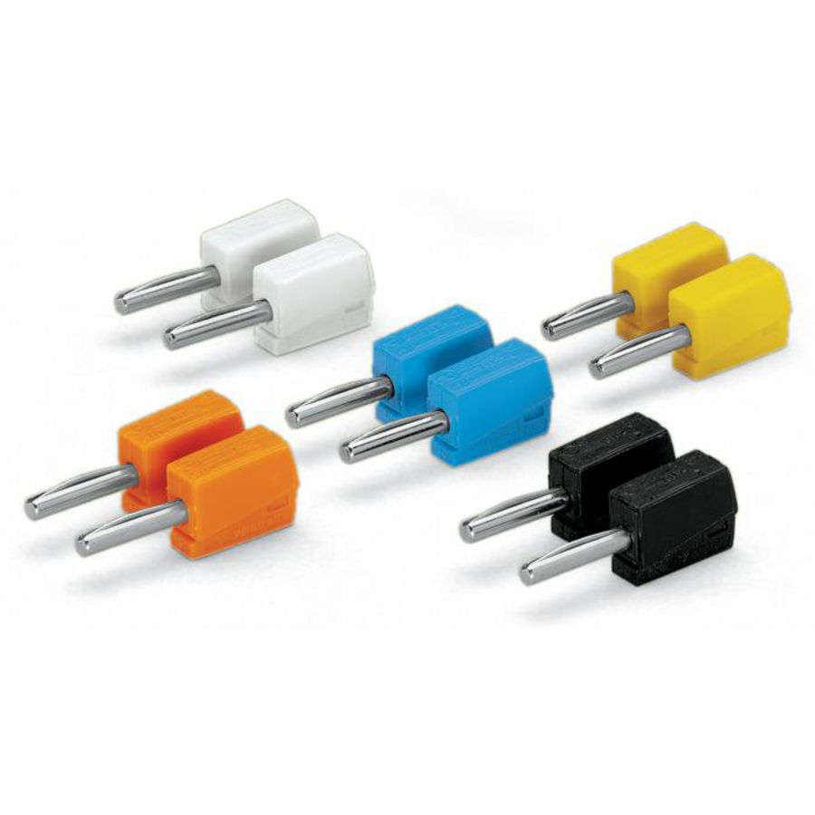 Bananensteker busdiameter 4mm diverse kleuren oranje VVE=50