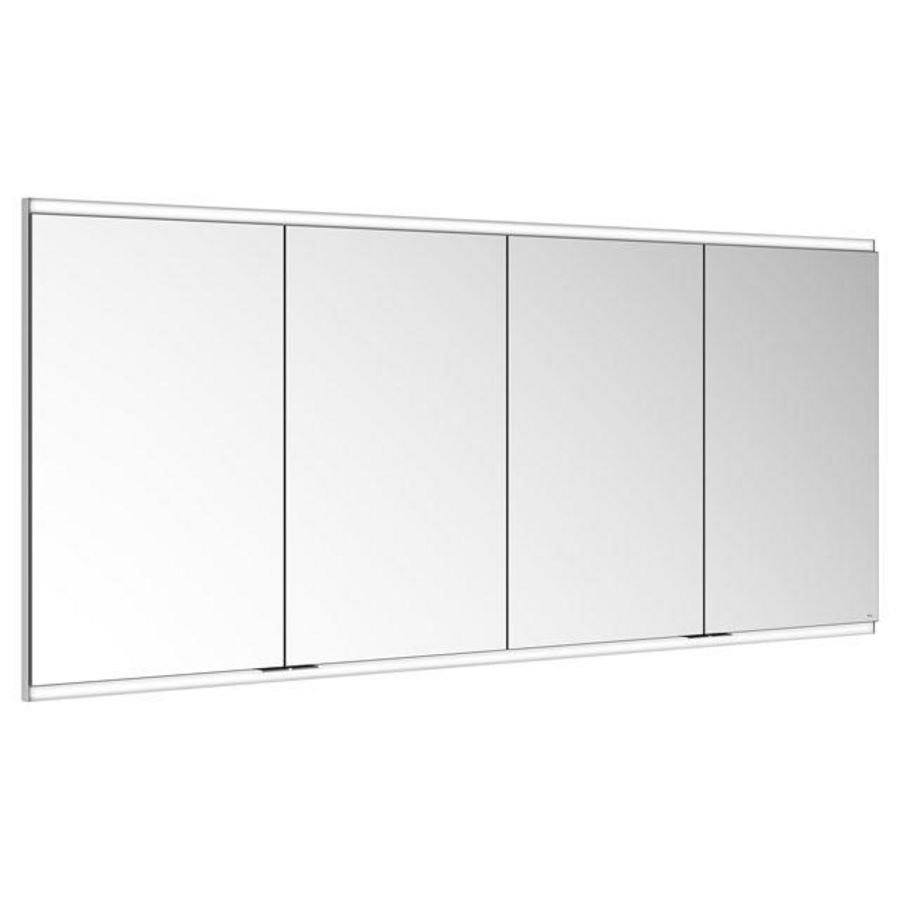 Spiegelkast inbouw DALI 1750x700x120mm zil.