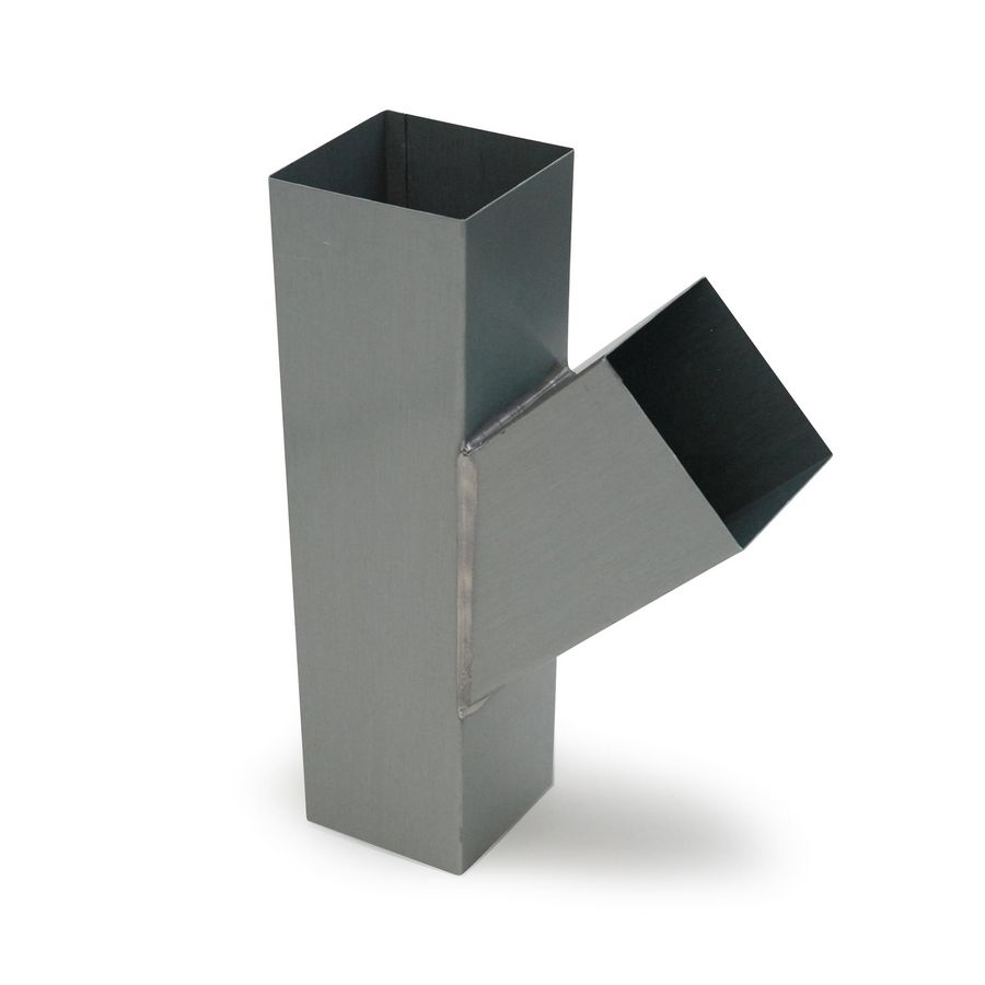 Zinken blue-grey HWA T-stuk vierkant 100x100mm 45°