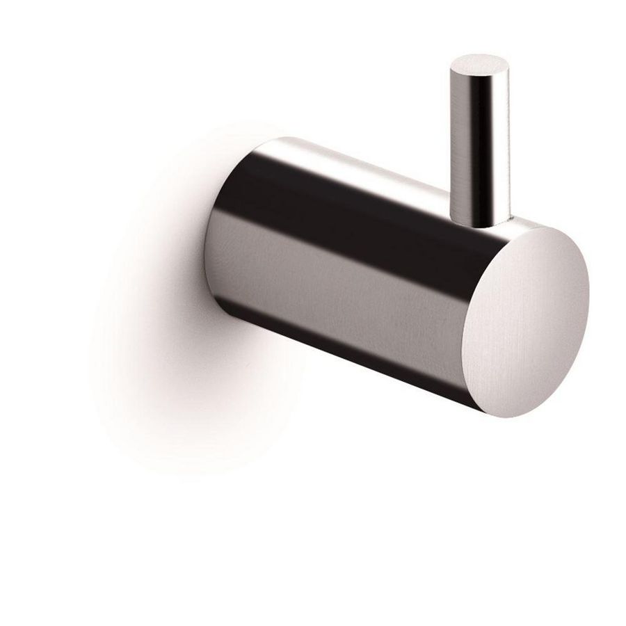 Set a 2 st. handdoekhaakje pen glanzend RVS