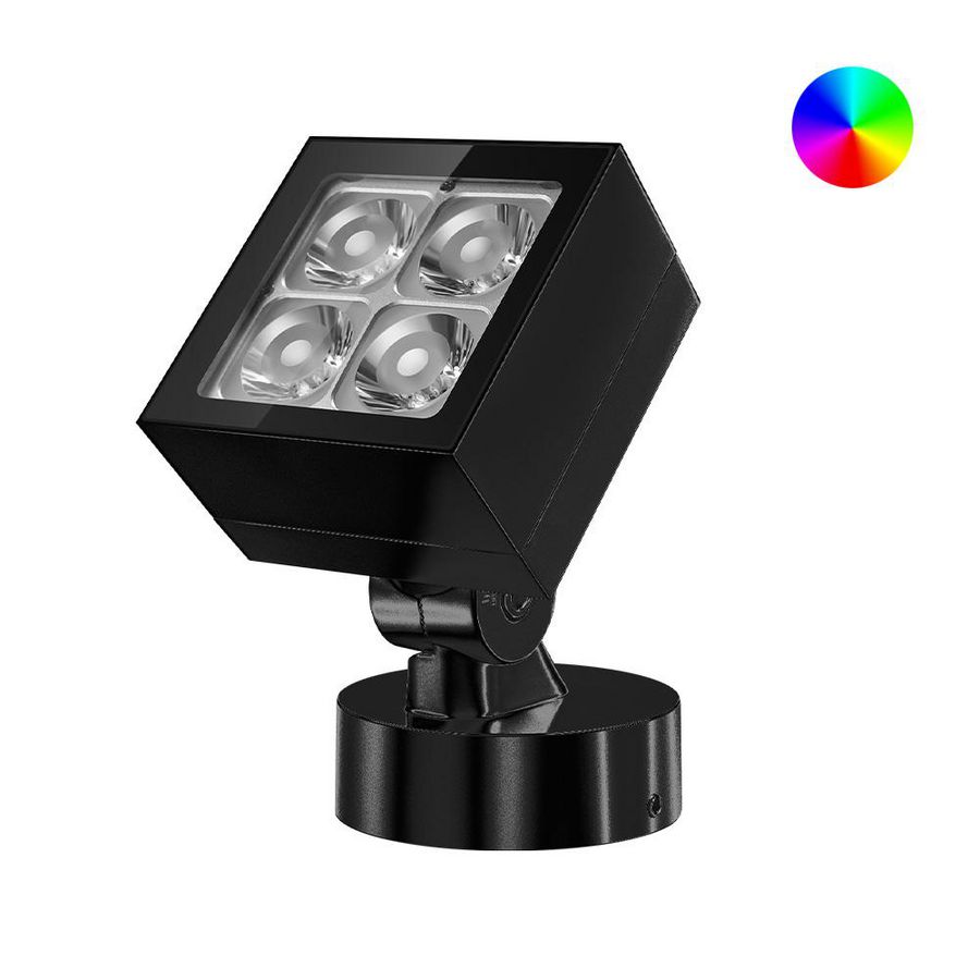 Spot 24V 20W 30° IP66 RGBW DMX512
