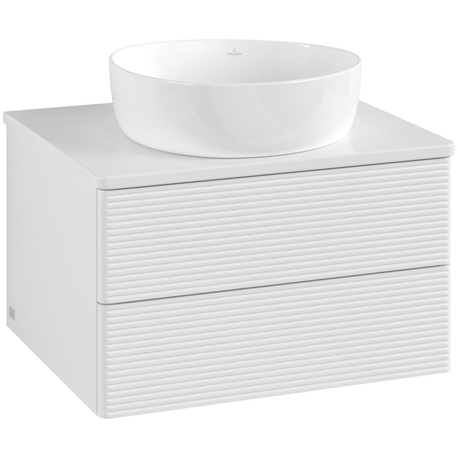 Wastafelonderkast Antao 600x360x500mm G.White.L K18150GF