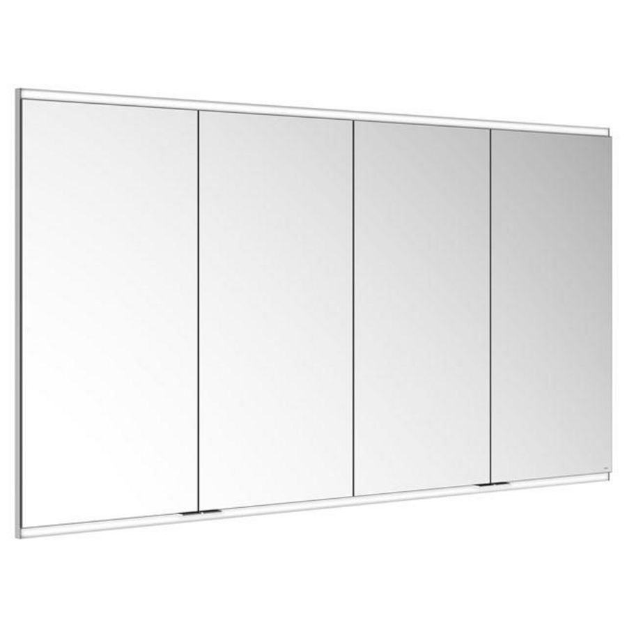 Spiegelkast inbouw DALI 1750x900x120mm zil.