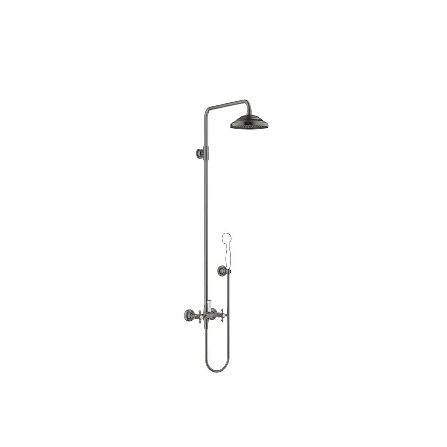 MADISON Showerpipe douchemngkr flowreduc Dark plat.geb
