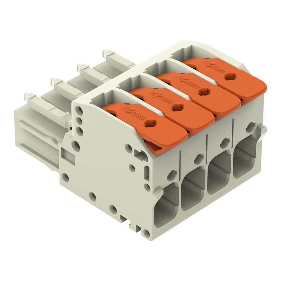 1-draads FE steker Hendel li.grijs 831-1104 VVE=24