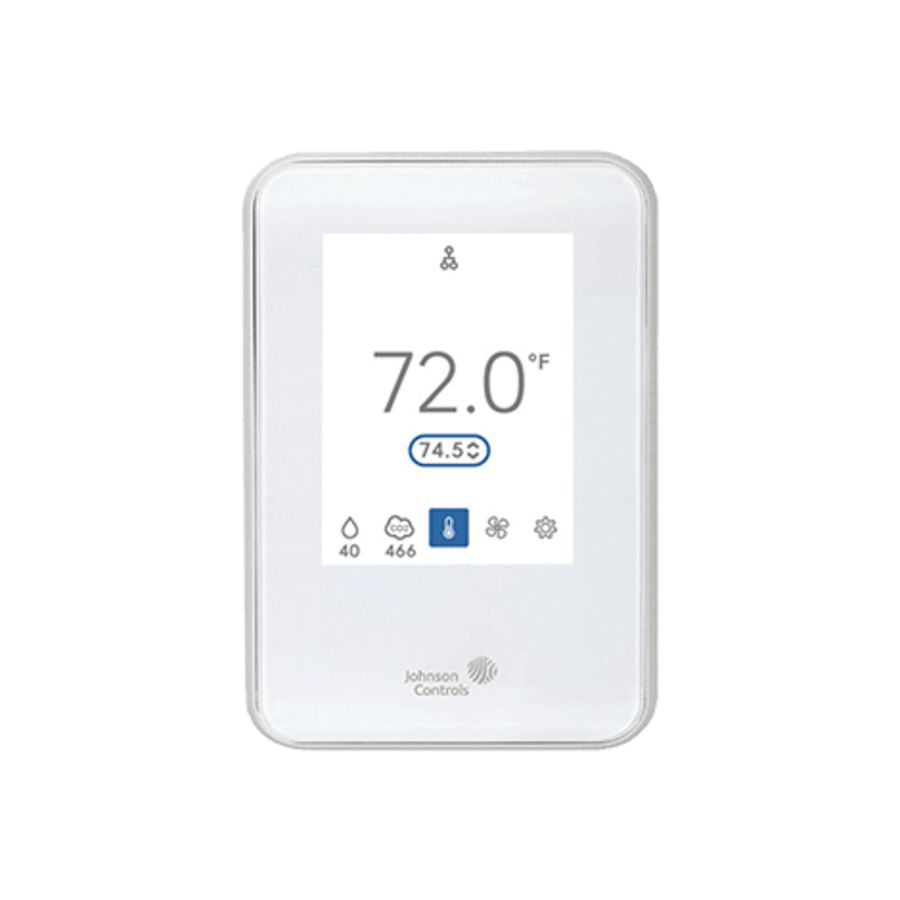Ruimtebedienmod. Grafische gebr. interface Temp RH 3 CO2 W