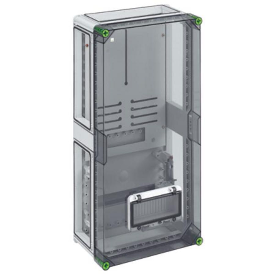 KWh meterkast behuizingen IP65 IK08 02041001