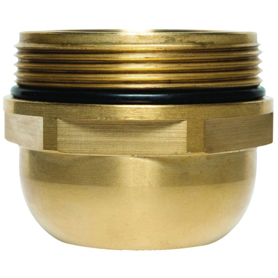 Messingkap met O-Ring tbv membraanverlager DN15-25