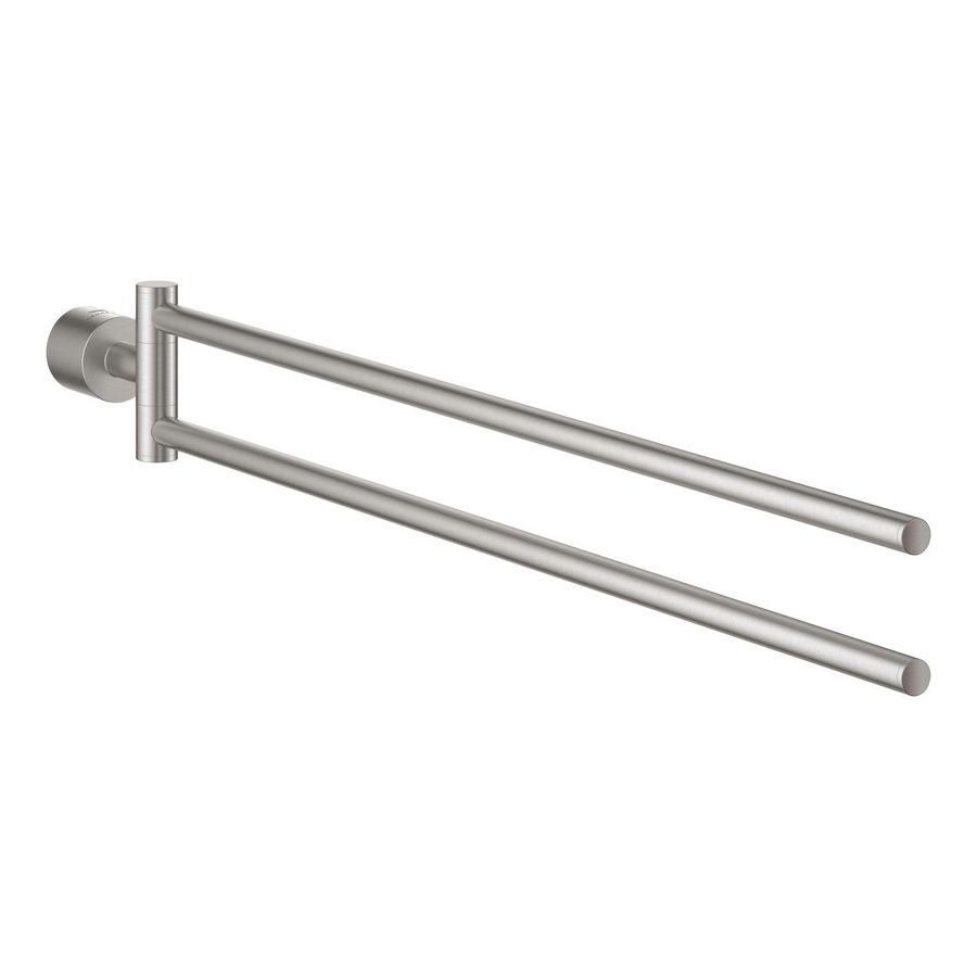 Atrio handdoekhouder 2-lids 40888DC0 supersteel (rvs look) (Spa colors coll.)