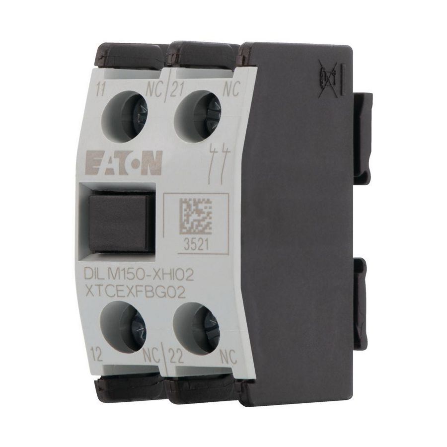 Hulpcontactblok DILM40..170 DILMP63..200 hulpc. 0m 2v VVE=5