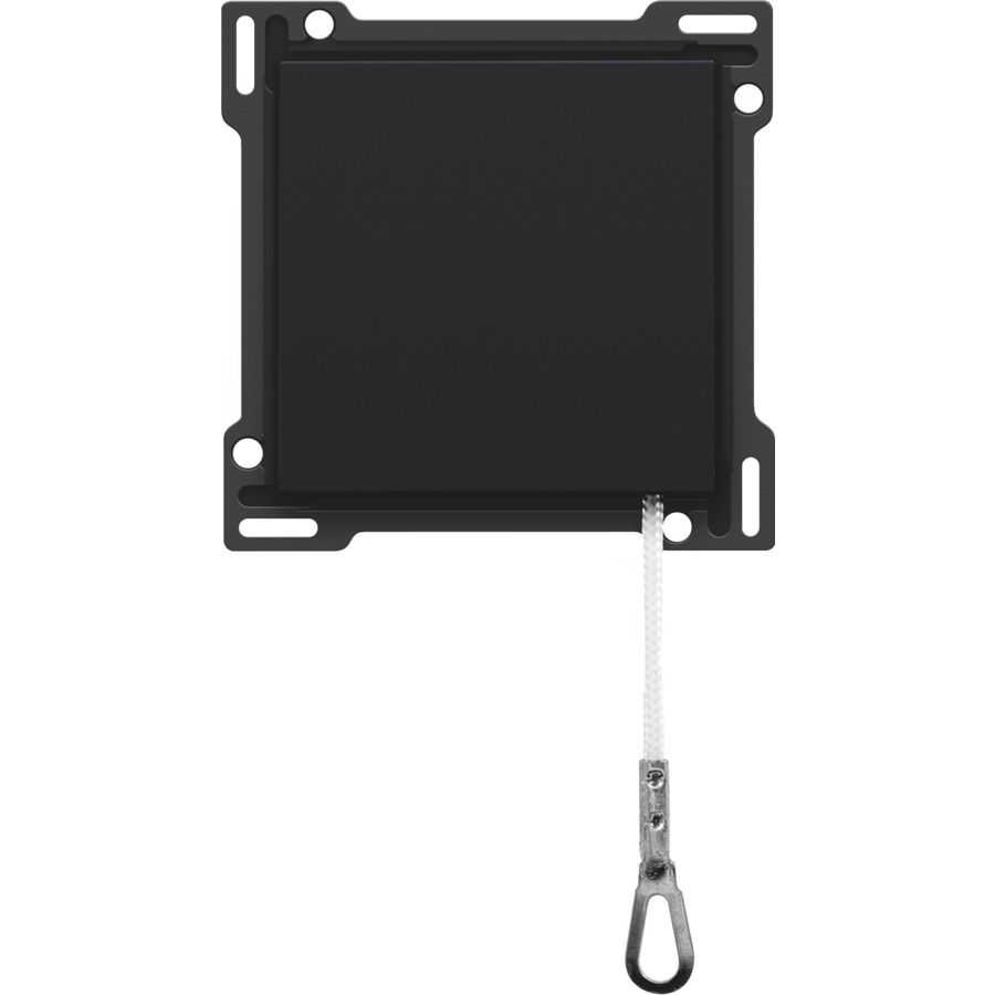 Afwerkingsset trekdrukknop black coated