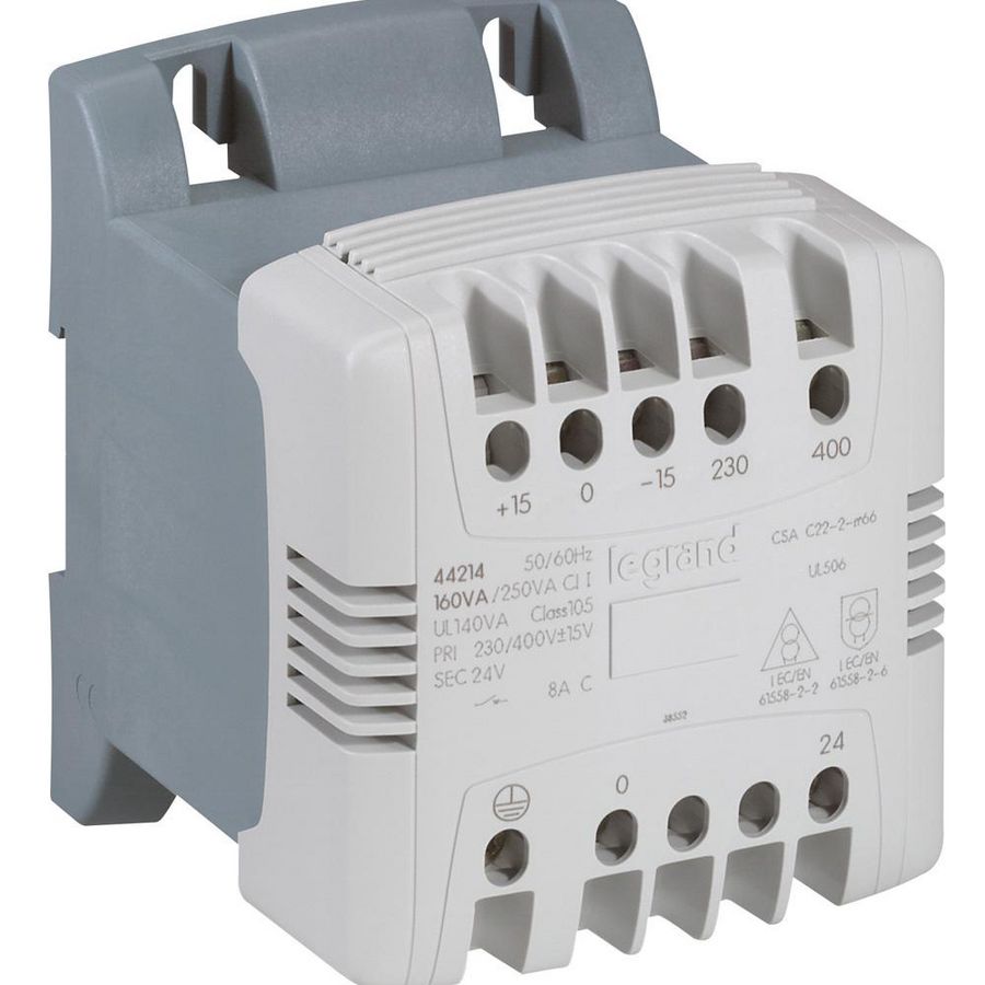 Veiligheidstransformator 230-24V 160VA