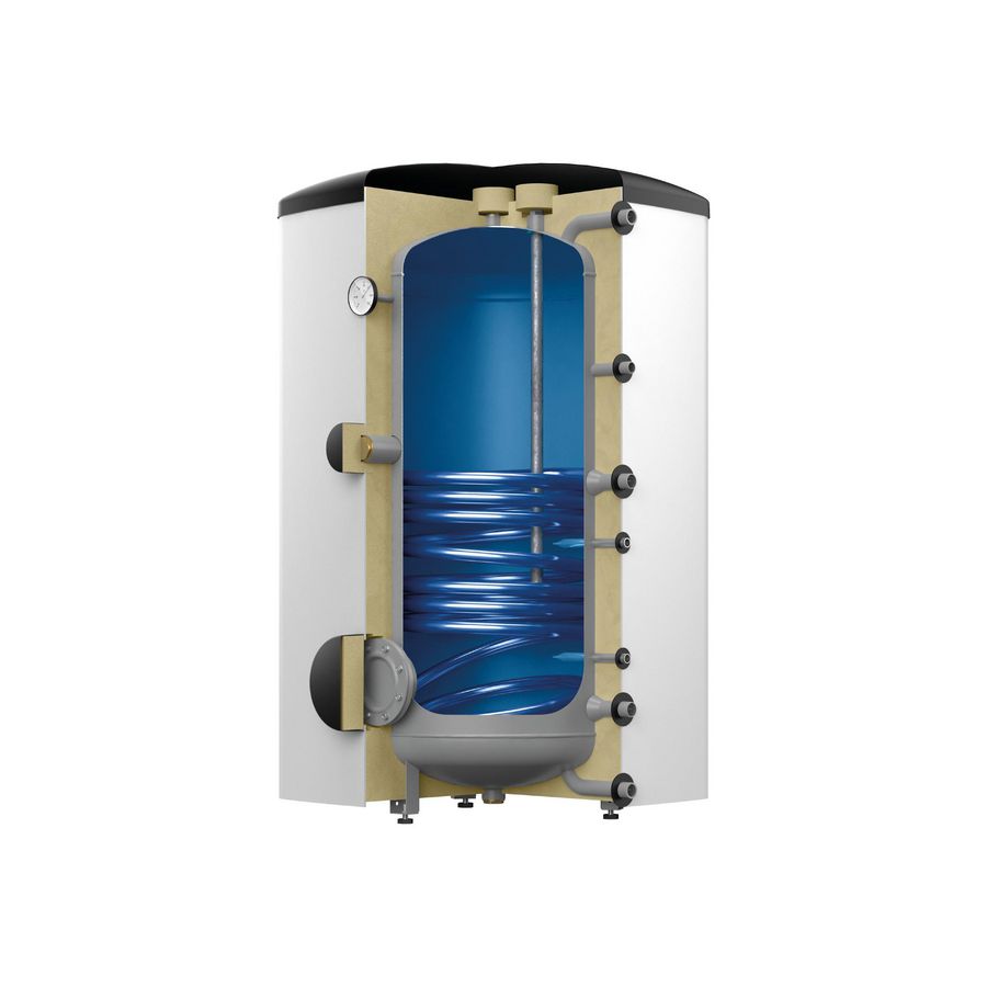 Indirect gestookte boiler AF 300/1M EEK-A 1spiraal wit