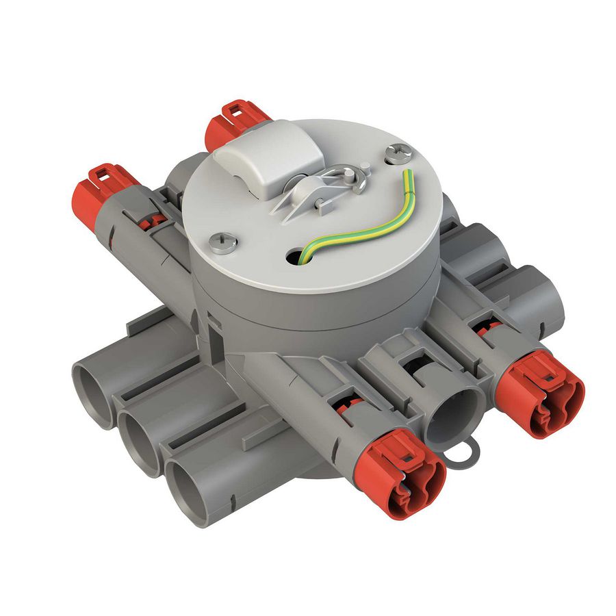 Stekerbare centraaldoos CW75-P4