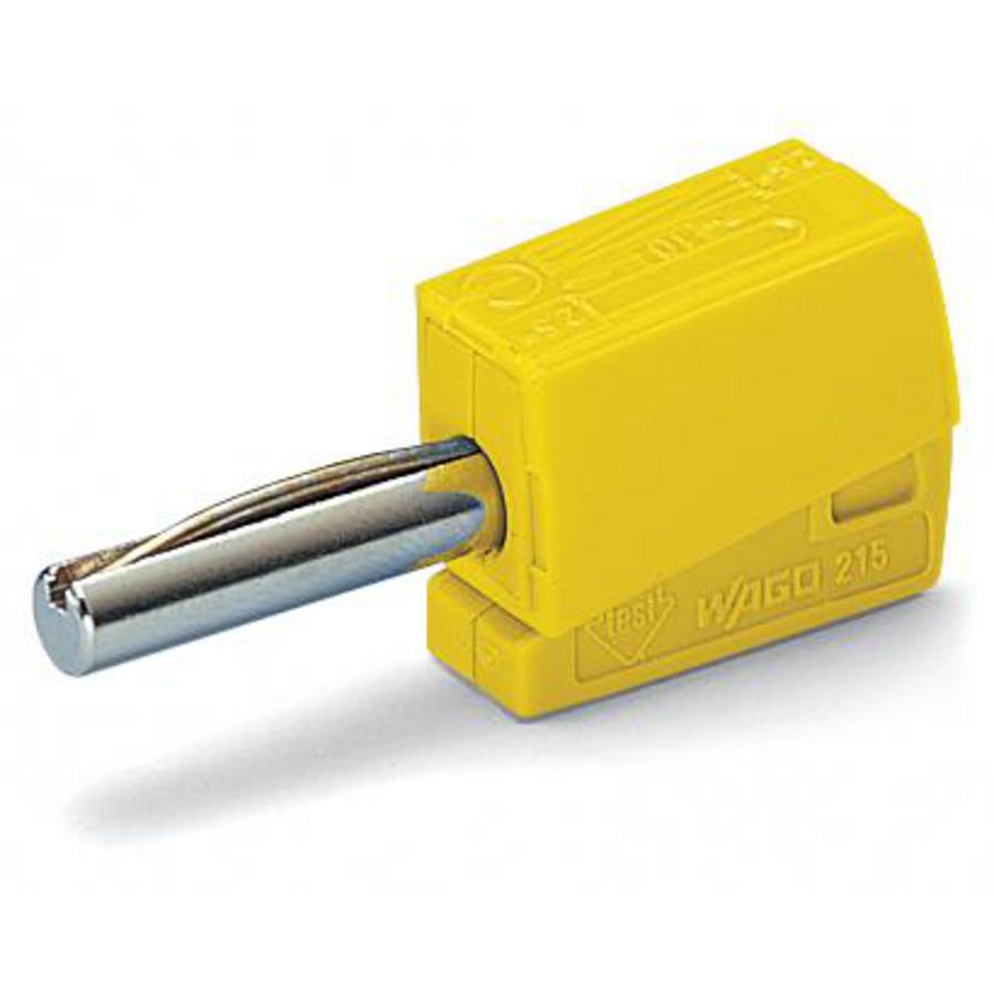 Bananensteker voor busdiameter 4 mm geel VVE=50