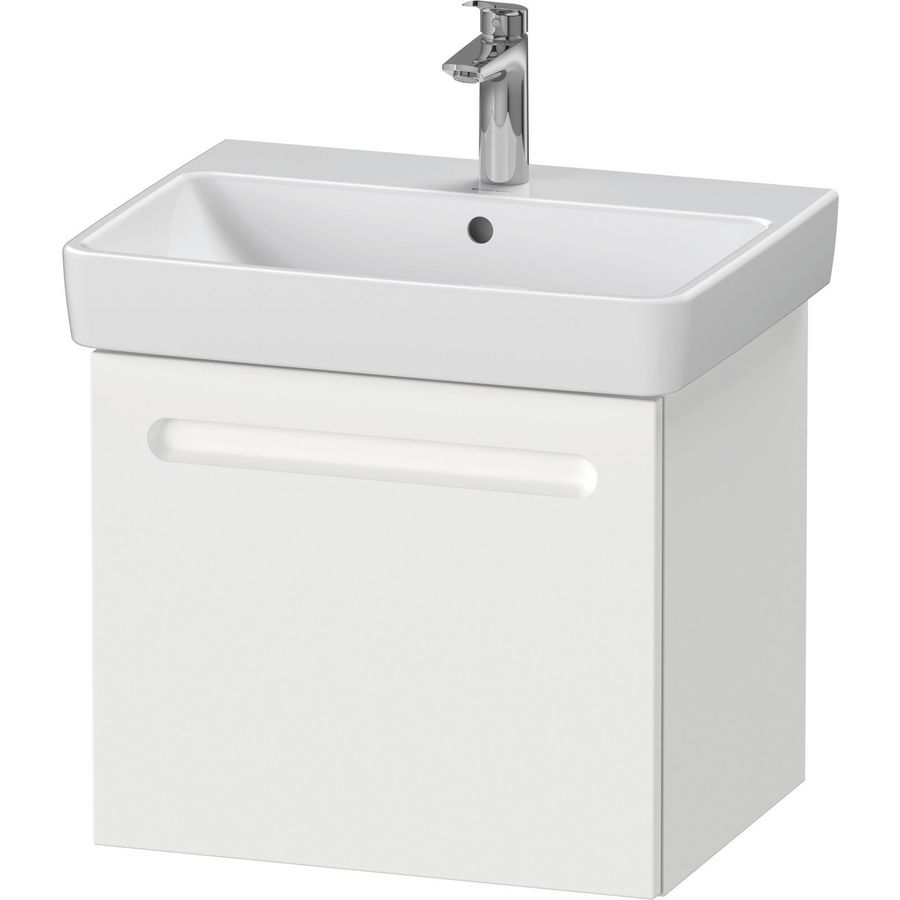 No.1 Wastafelonderb hang wit Mat 540x426x478mm