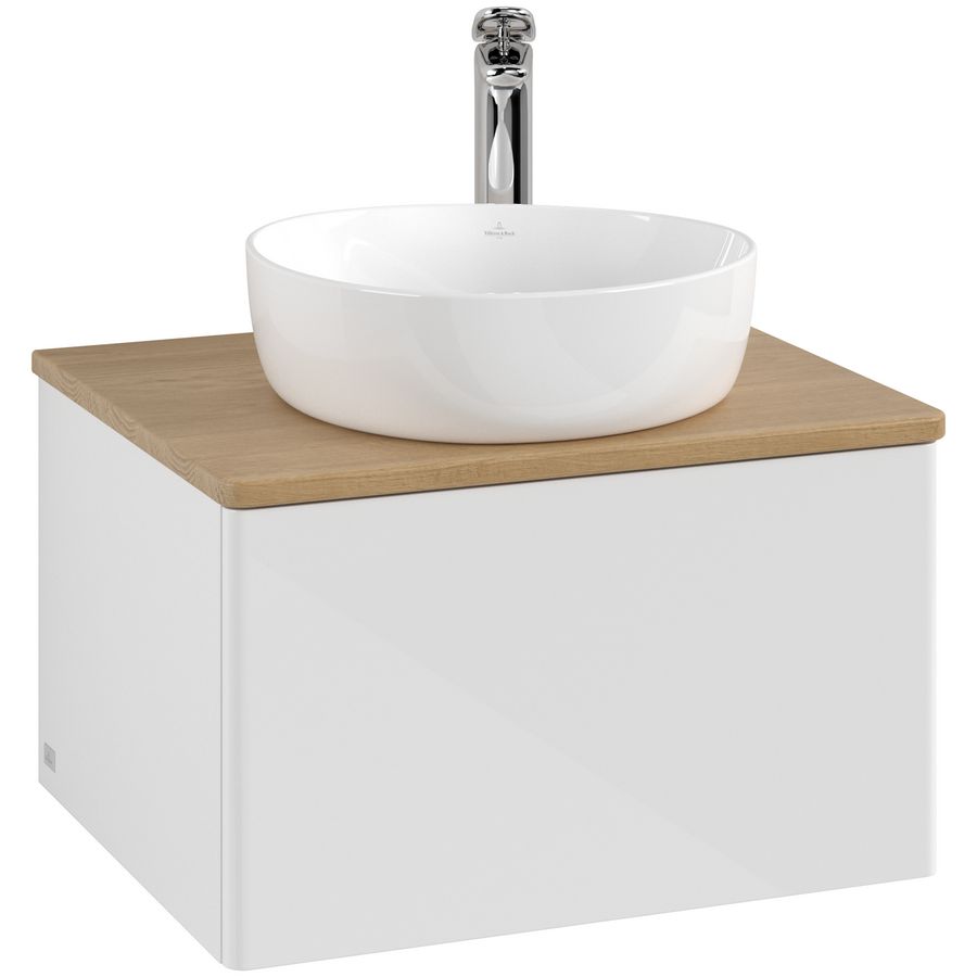 Wastafelonderkast Antao 600x360x500mm G.White.L K29051GF