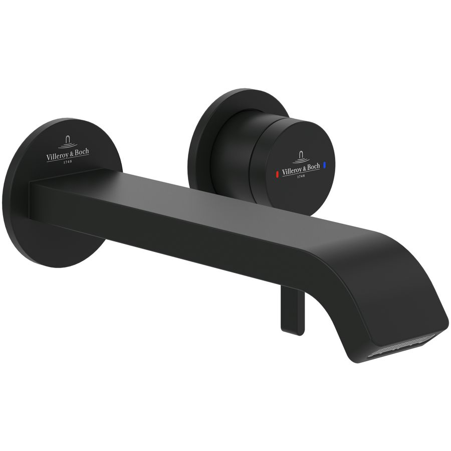 Eengreeps wastafelkraan Dawn Matt Black TVZ106003000K5