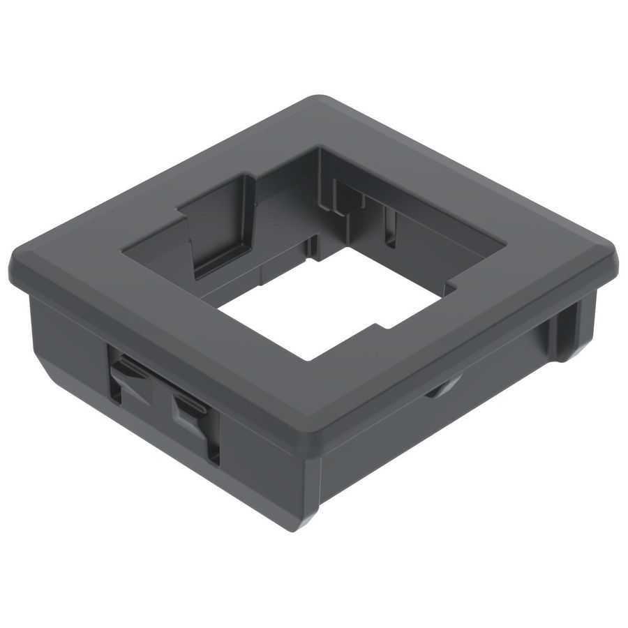 DATA Modul 01 (1972) plug-in black 29x28x10 Polycarbonaat g