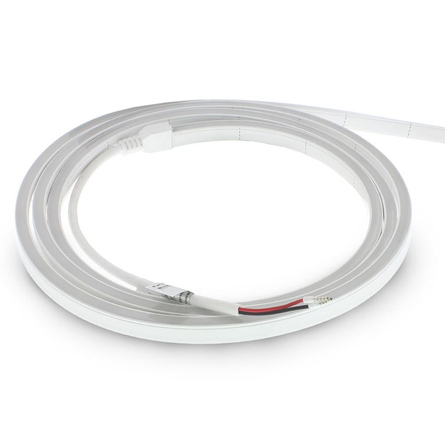 Doos a 5m. Ledstrip IP67 Side diffuus 12W p/m Rood Lumiko