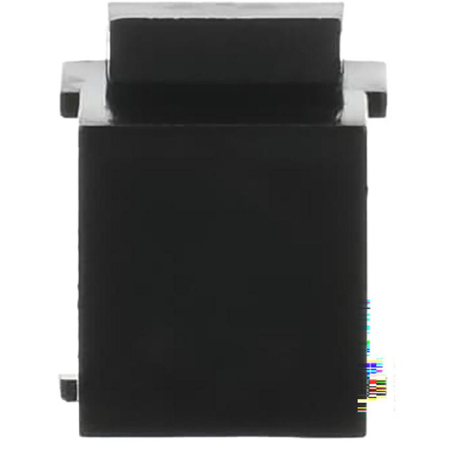 Lege module Keystone zwart (0229/03)