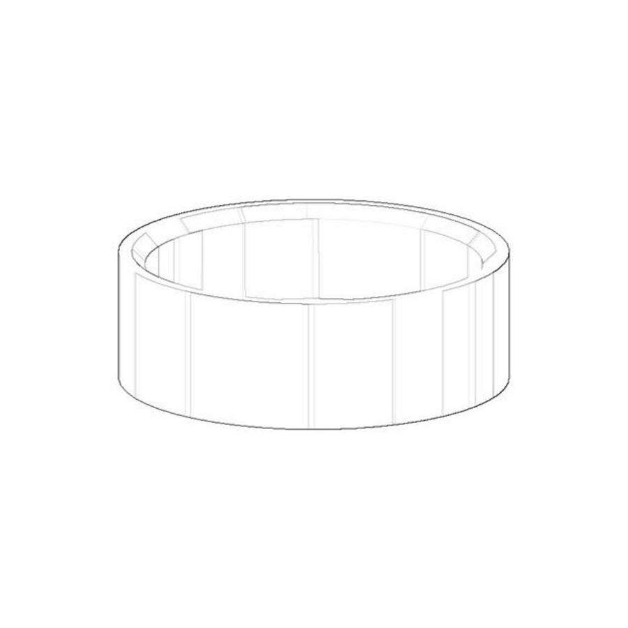 Bevestiging geurafsluiter z.sleutelvlak 1 1/4" champ.