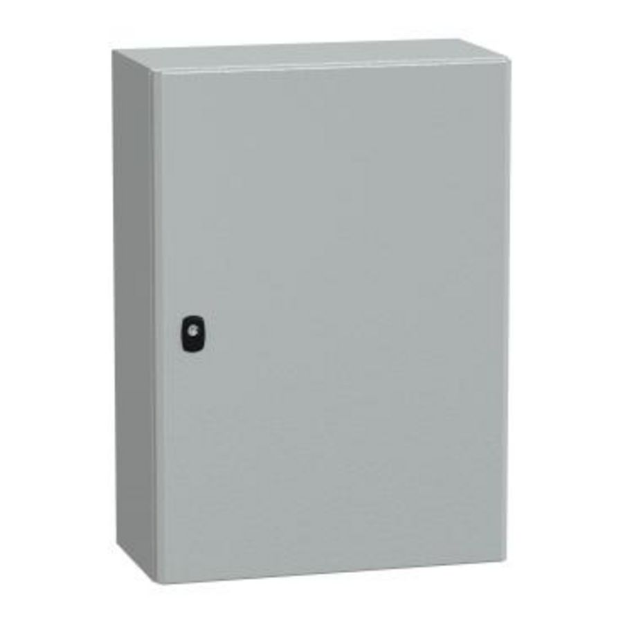 Kast Volle deur 700x500x250mm IP66 IK10 Spacial S3D