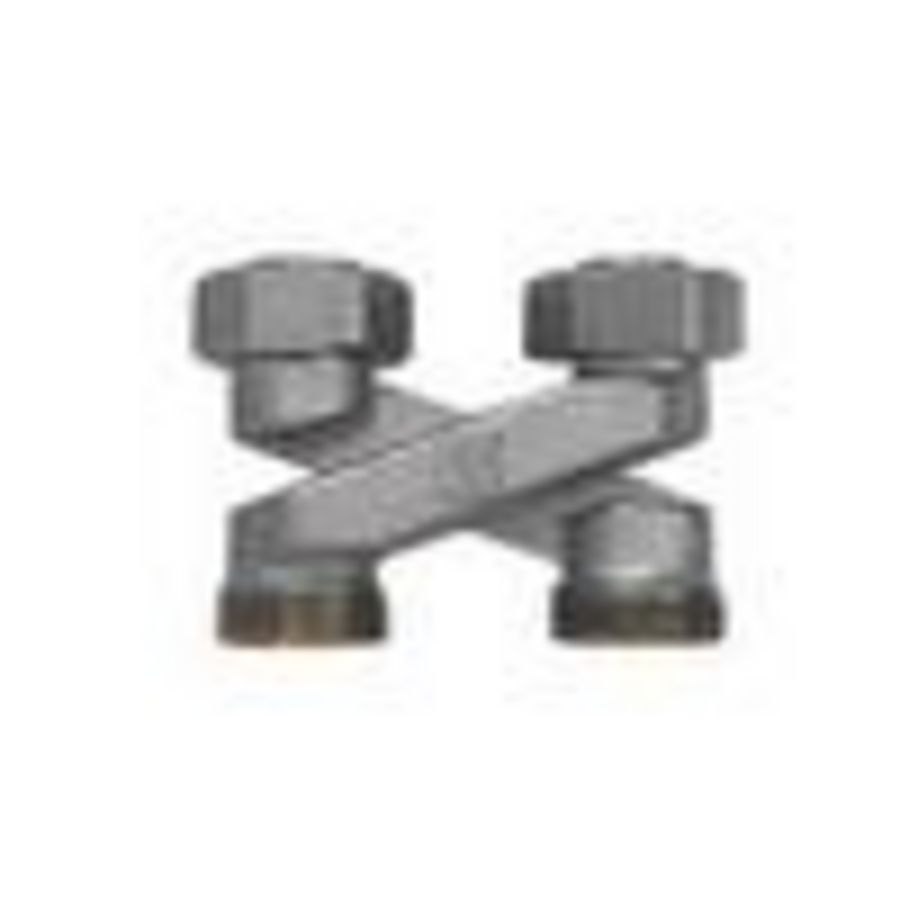 Wisselblok / passeerstuk 3004 X-mode HOH 50mm M22x1,5 wartel x bt.dr.