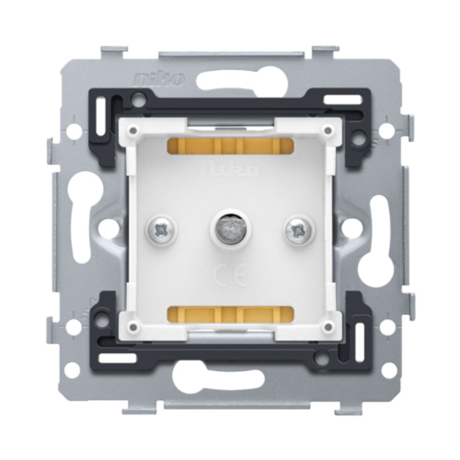 Sokkel impulsgever draaibediening 25A/250Vac schroefbev.