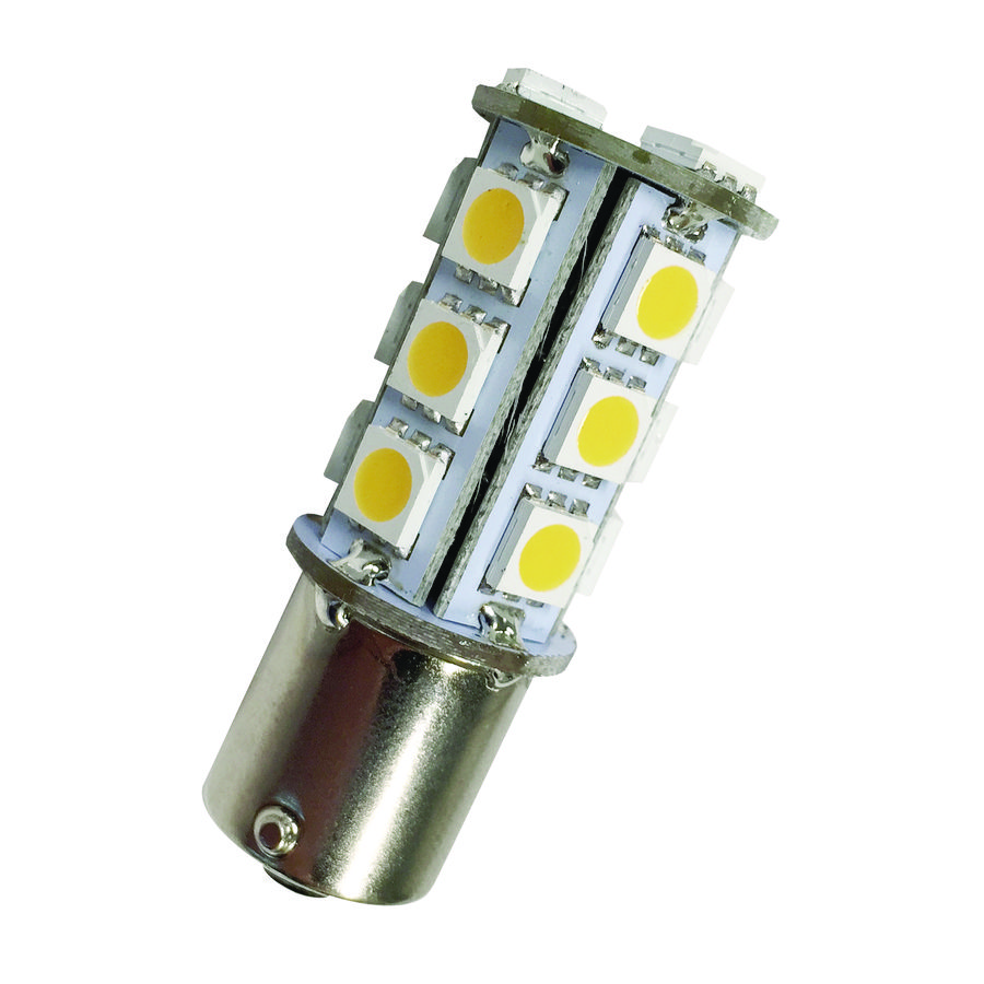 Signaleringslamp LED18 Ba15s 10-30V DC 2.1W 22W 220lm 830