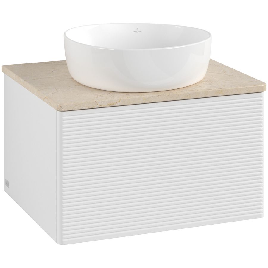 Wastafelonderkast Antao 600x360x500mm G.White.L K29113GF