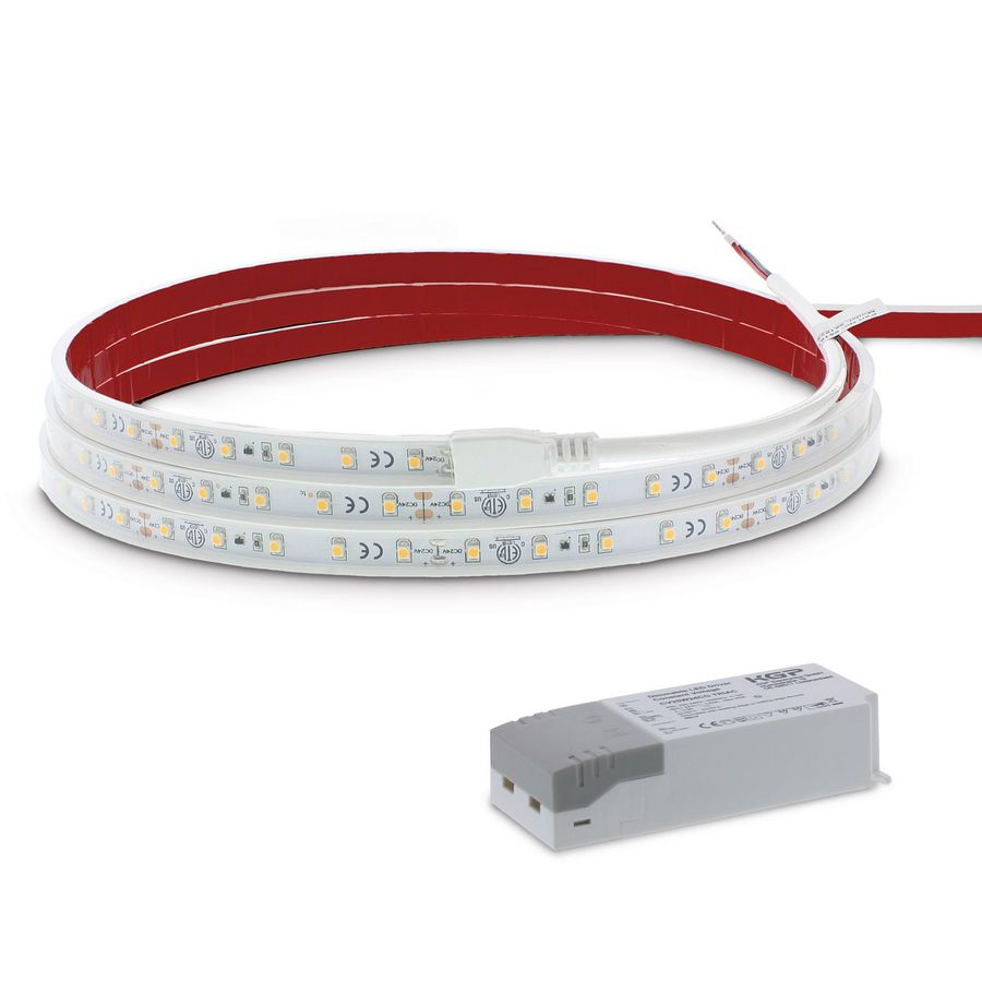 Doos a 3m. Ledstrip IP67 4.6W p/m 4000K incl. driver Lumiko