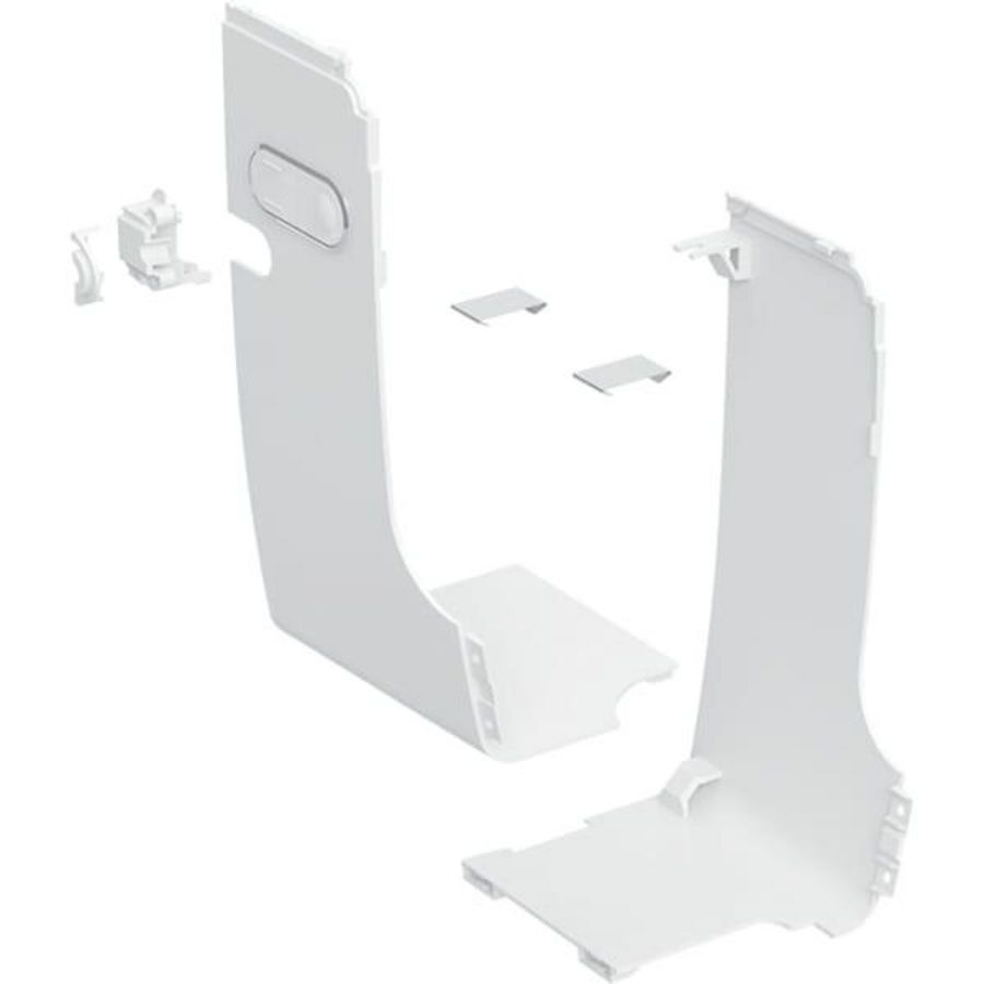 Set designkappen externe wateraansluiting zijkant Geberit A