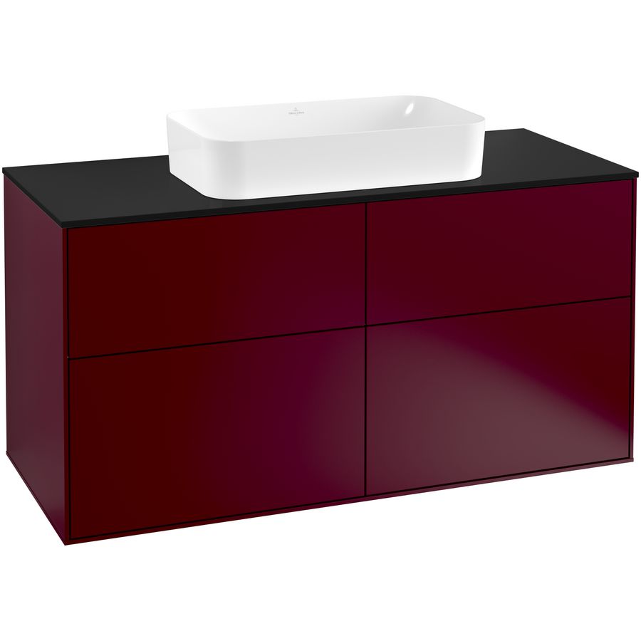 Wastafelonderkast Finion 1200x603x501mm Peony Matt Lacquer G26200HB