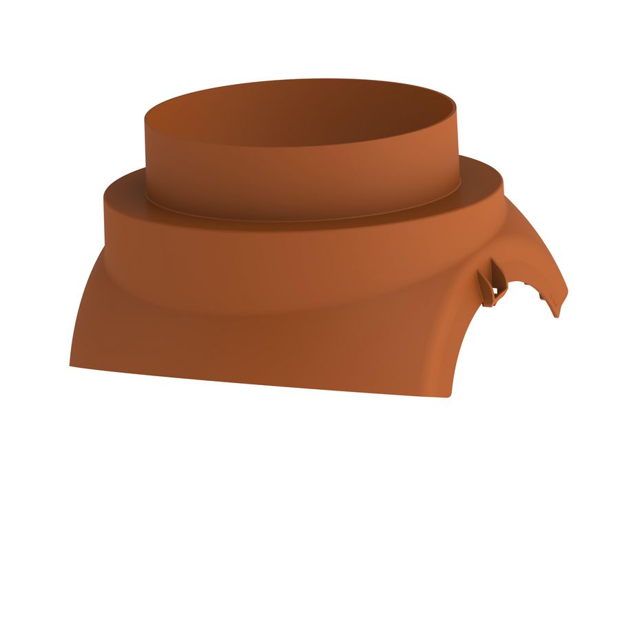 Scharnierkap / glijsschaal  DX Easy 205mm terra (rood)