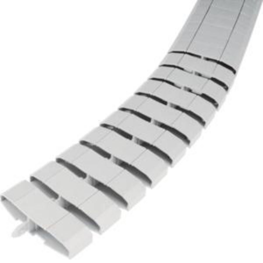 Floor Lane flexibel 20x83 mm lengte 1 m lichtgrijs