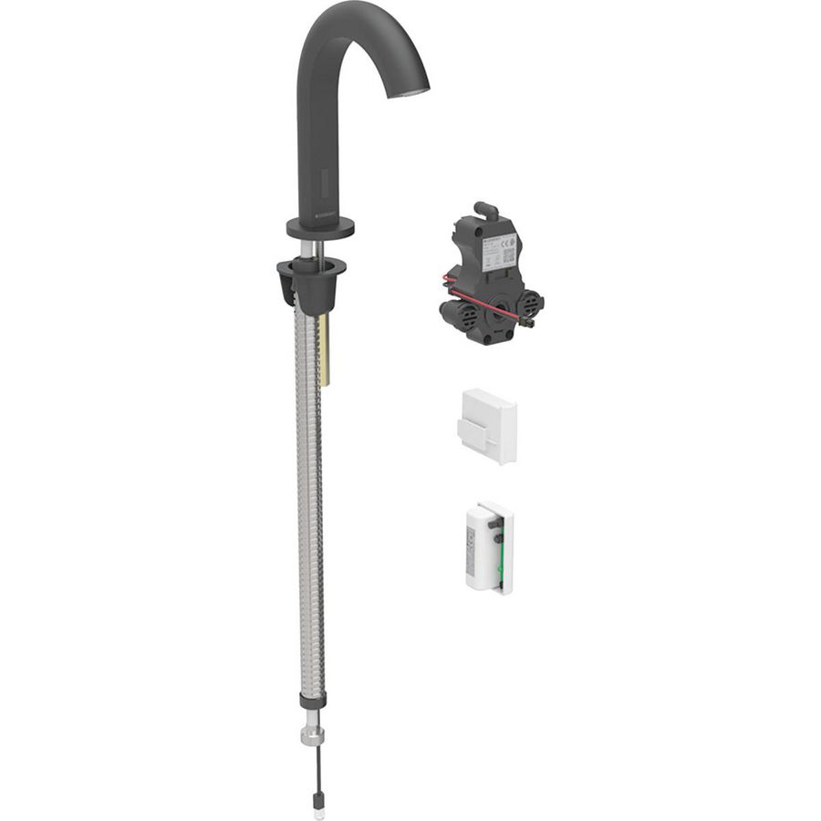 Piave wastafelkraan generator inbouw-functiebox matzwart